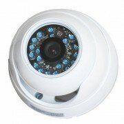 VideoSecu Day Night Vision CCTV Infrared Home Security Camera Color CCD Outdoor Vandal Proof 480TVL 3.6mm Wide View Angle Lens with Free Power Supply CEP