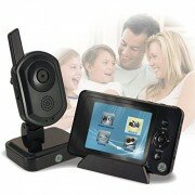 GE Wireless Color Digital Home Monitoring Camera LCD Monitor Security Kit 45255