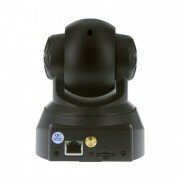 TENVIS JPT3815W Wireless IP Pan/Tilt/ Night Vision Internet Surveillance Camera Built-in Microphone With Phone remote monitoring support(Black)