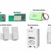 Honeywell Wireless Lynx Touch L5200 Home Automation/Security Alarm Kit with Wifi and Zwave Module
