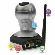 Fujikam FI-361 HD, cloud IP/Network ,Wireless, Video Monitoring, Surveillance, security camera,plug/play, Pan/Tilt with Two-Way Audio and Night Vision