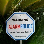 (4) 4″ Home Security System Alarm Decal Law Enforcement Stickers