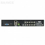 SANNCE® 8CH 960H Video Surveillance Camera System 4 Super 110ft Night Vision 800TVL Hi-Resolution Built-in IR Cut Weatherproof CCTV Outdoor Security Surveillance Cameras No Hard Drive P2P/QR Code Scan Easy Setup