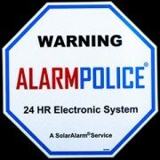 (4) 4″ Home Security System Alarm Decal Law Enforcement Stickers
