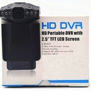 2.5-inch HD Car LED IR Vehicle DVR Road Dash Video Camera Recorder Traffic Dashboard Camcorder - LCD 270 degrees whirl